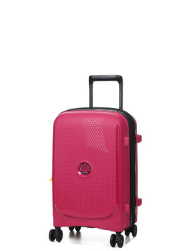 Valise cabine rigide extensible Belmont Plus Eco 55 cm Framboise