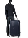 Valise rigide extensible Belmont Plus Eco 83 cm Bleu Bleu