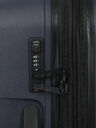 Valise rigide extensible Belmont Plus Eco 83 cm Bleu Bleu
