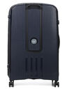 Valise rigide extensible Belmont Plus Eco 83 cm Bleu Bleu