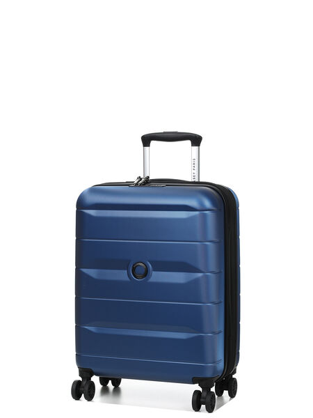 Valise cabine rigide Comete 4 Slim 55 cm Bleu Clair