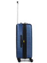 Valise rigide Comete 4 - 67 cm Bleu Clair