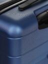 Valise rigide Comete 4 - 67 cm Bleu Clair