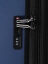 Valise rigide Comete 4 - 67 cm Bleu Clair