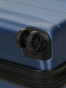 Valise rigide Comete 4 - 76 cm Bleu Clair