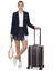 Valise cabine rigide extensible Roland Garros Cadence 55 cm Bleu