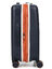 Valise cabine rigide extensible Roland Garros Cadence 55 cm Bleu
