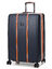 Valise rigide extensible Roland Garros Cadence 76 cm Bleu