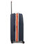Valise rigide extensible Roland Garros Cadence 76 cm Bleu
