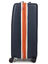 Valise rigide extensible Roland Garros Cadence 76 cm Bleu