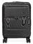 Valise cabine rigide Comete 4 Slim 55 cm Noir Noir