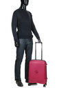 Valise cabine rigide Belmont Plus Eco Slim 55 cm Framboise Framboise
