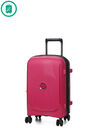 Valise cabine rigide extensible Belmont Plus Eco 55 cm Framboise