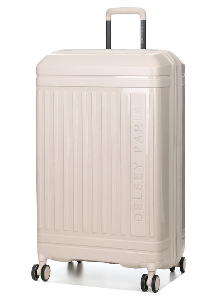 Valise rigide extensible Lutece 80.5 cm Beige