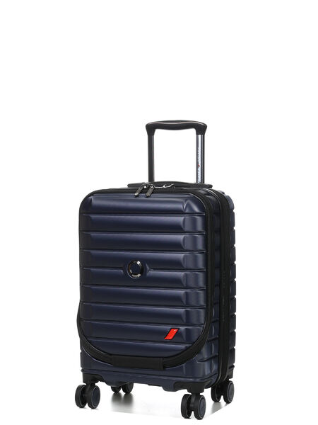 Valise cabine rigide extensible Air France Elegance 55 cm - Poche Frontale Marine Profond