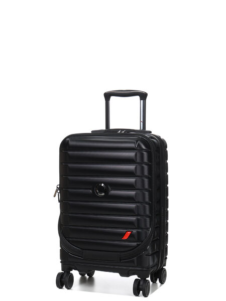 Valise cabine rigide extensible Air France Elegance 55 cm - Poche Frontale Noir