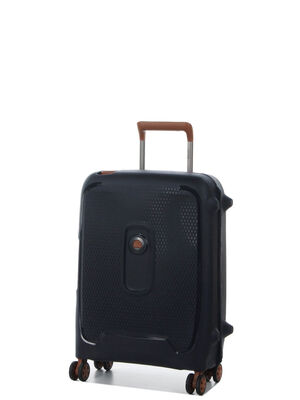 Valise Delsey Moncey Eco Slim 55 cm Bleu Encre