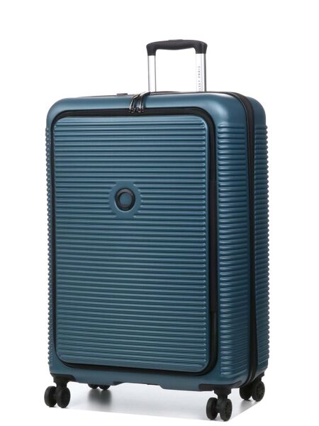 Valise rigide extensible Freestyle 76 cm - Ouverture Frontale Bleu
