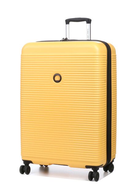 Valise rigide extensible Freestyle 76 cm Jaune