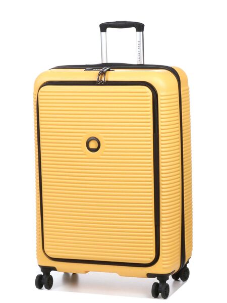 Valise rigide extensible Freestyle 76 cm - Ouverture Frontale Jaune