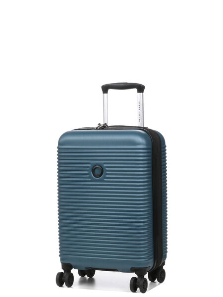 Valise cabine rigide extensible Freestyle 55 cm Bleu