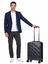 Valise cabine rigide extensible Caumartin Plus Slim 55 cm Graphite Graphite