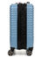 Valise cabine rigide extensible Caumartin Plus Slim 55 cm Bleu Zinc