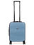 Valise cabine rigide extensible Caumartin Plus Slim 55 cm Bleu Zinc
