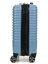 Valise cabine rigide extensible Caumartin Plus Slim 55 cm Bleu Zinc