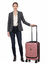 Valise cabine rigide extensible Shadow 5.0 - 55 cm - Poche Frontale Rose Cendre Rose Cendre