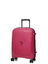 Valise cabine rigide Belmont Plus Eco Slim 55 cm Framboise