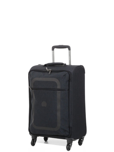 Valise cabine souple Dauphine 55 cm - 4 roues Noir