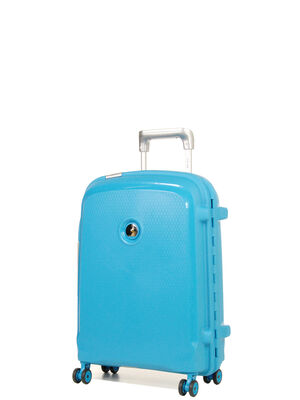 Valise Delsey Belfort Plus Slim 55 cm Bleu vert