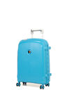 Valise cabine rigide Belfort Plus Slim 55 cm Bleu vert
