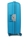 Valise rigide Belfort Plus 76 cm Bleu vert Bleu vert