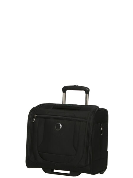 Valise cabine souple Helium DLX 39 cm - 2 roues Noir