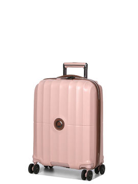 Valise cabine rigide Carrousel Slim 55 cm Rose