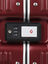 Valise rigide Securitime Frame 67 cm Rouge Rouge