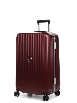 Valise rigide Securitime Frame 67 cm Rouge