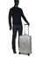 Valise rigide Securitime Frame 67 cm Argent Argent