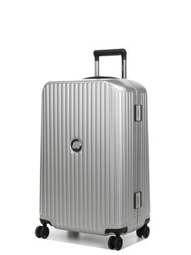 Valise rigide Securitime Frame 67 cm Argent