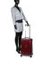 Valise cabine rigide Securitime Frame 55 cm Rouge Rouge