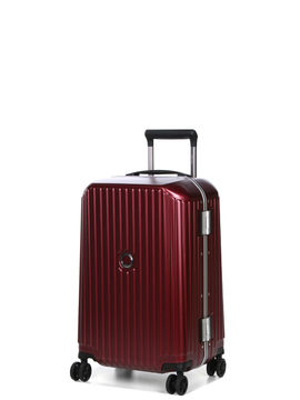 Valise cabine rigide Securitime Frame 55 cm Rouge