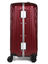 Valise cabine rigide Securitime Frame 55 cm Rouge Rouge