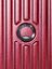 Valise cabine rigide Securitime Frame 55 cm Rouge Rouge