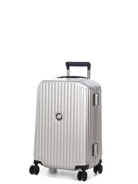 Valise cabine rigide Securitime Frame 55 cm Argent
