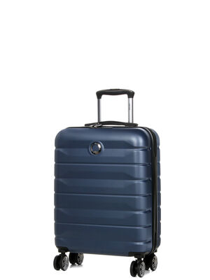 Valise Delsey Air Armour Slim 55 cm Bleu Nuit