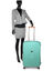 Valise rigide Moncey Eco 69 cm Amande