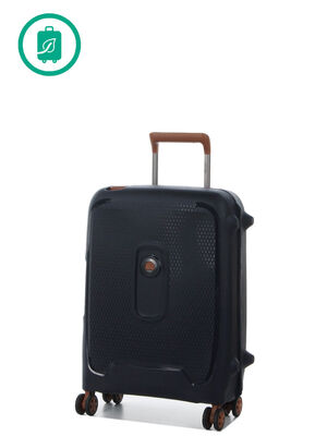 Valise Delsey Moncey Eco Slim 55 cm Bleu Encre