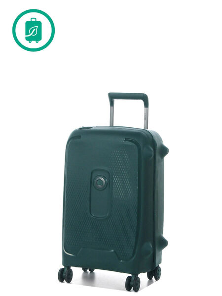 Valise cabine rigide Moncey Eco 55 cm Vert